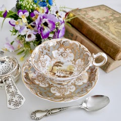 Coalport Teacup, Adelaide Shape with Superb Landscapes, 1831 '1'