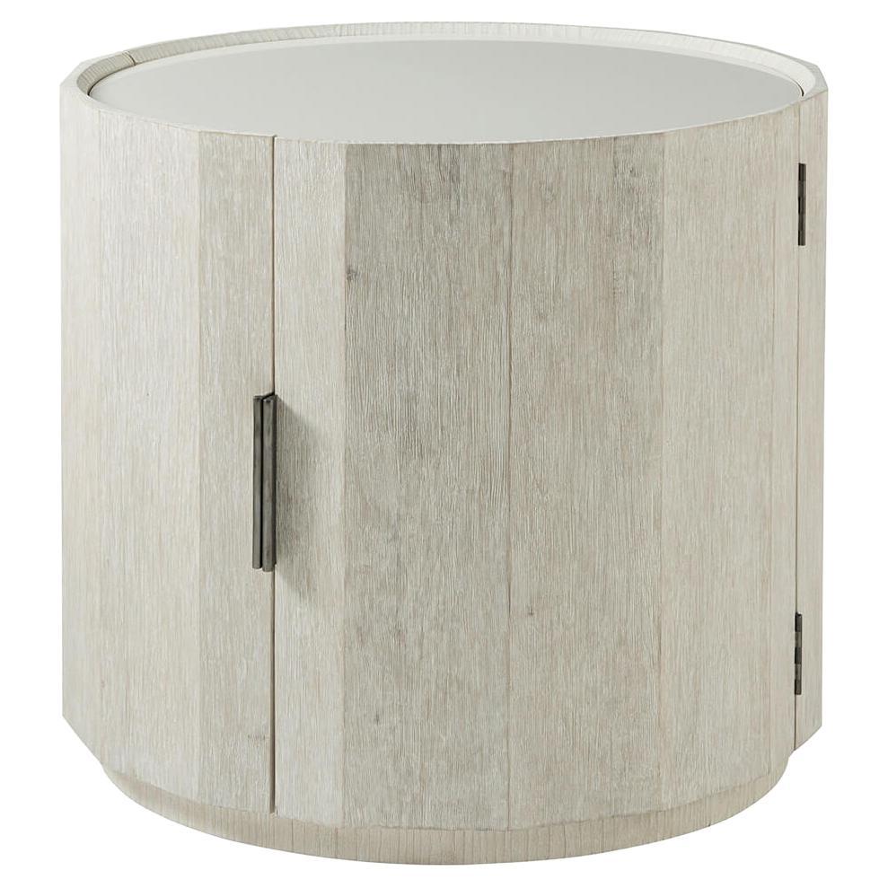 Coastal Breeze Round Side Table For Sale