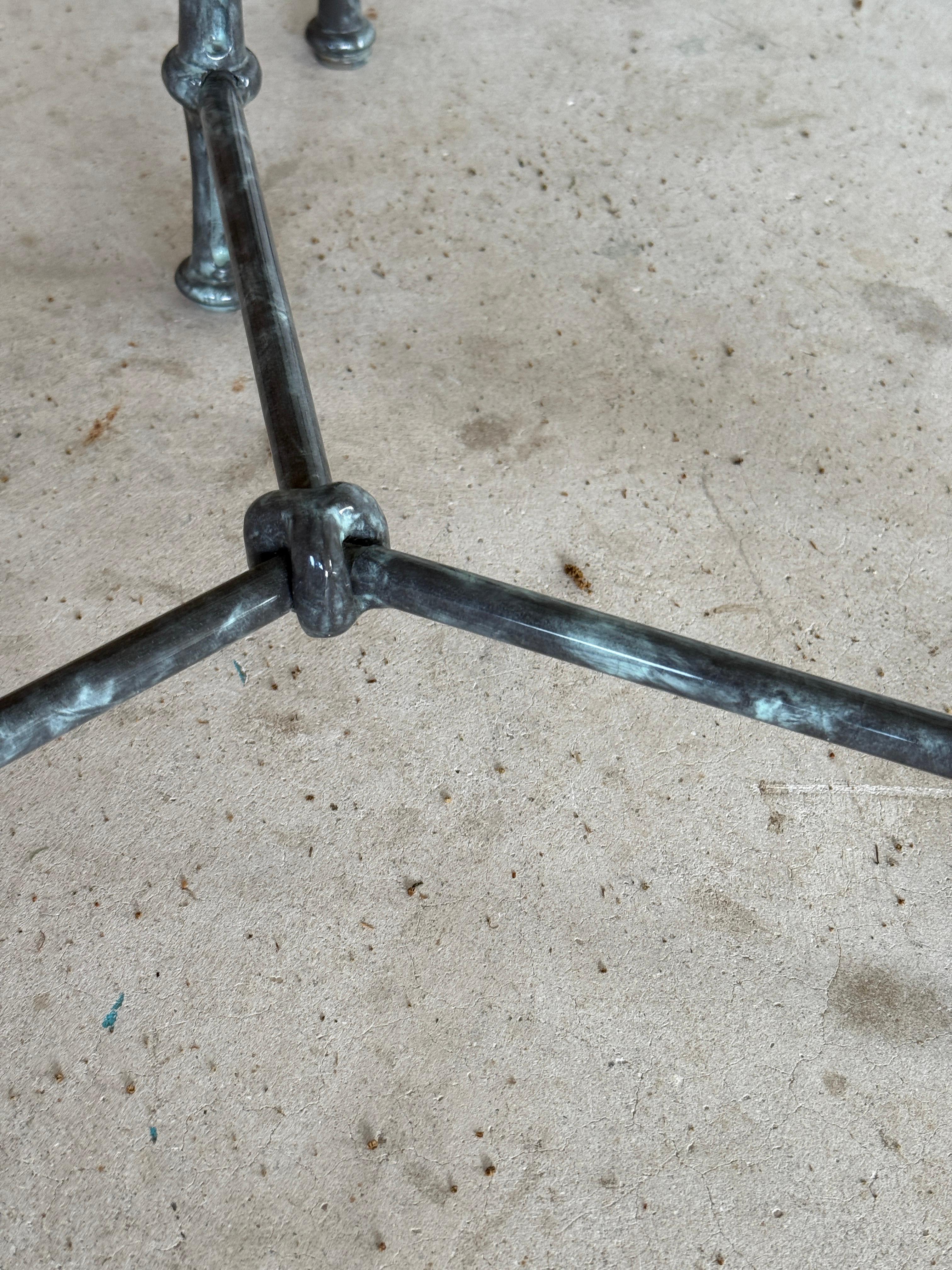 Regency Coastal Brown Jordan Aluminum Side Tables