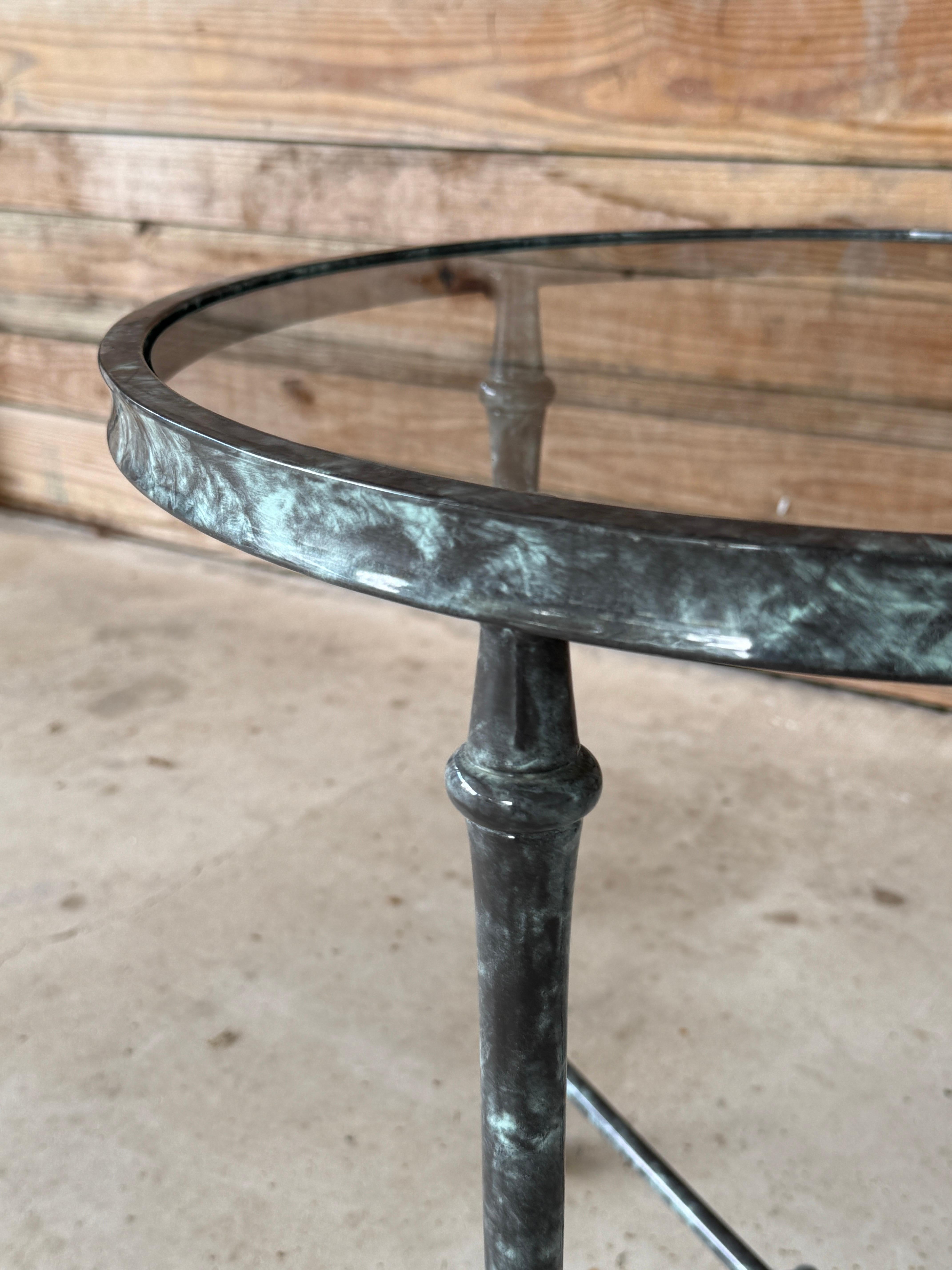 Coastal Brown Jordan Aluminum Side Tables 1