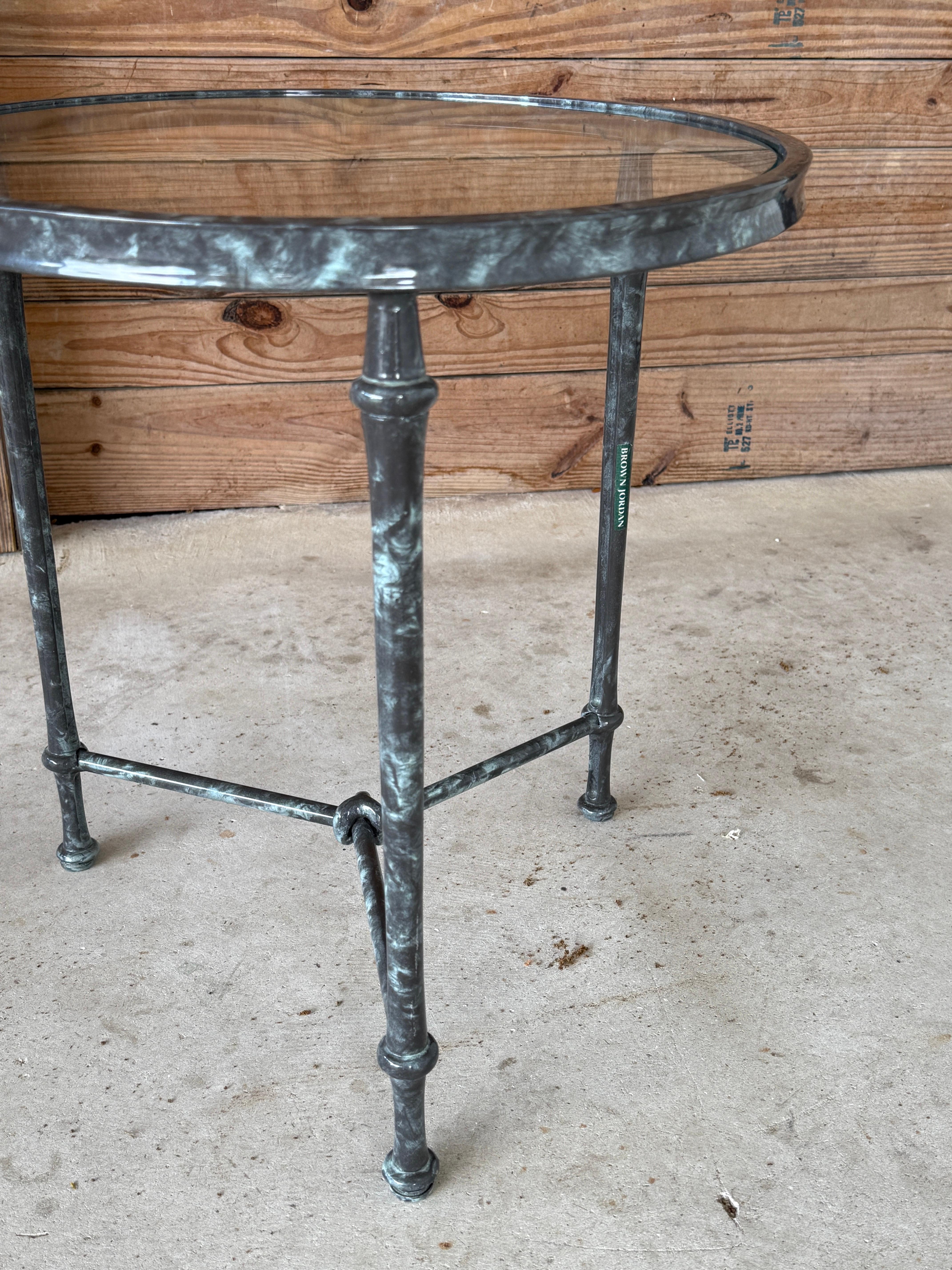 Coastal Brown Jordan Aluminum Side Tables 2