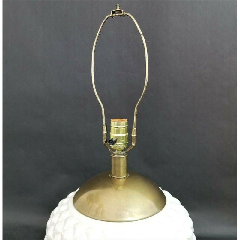 Coastal Frederick Cooper Beehive Ceramic Table Lamp For Sale 3