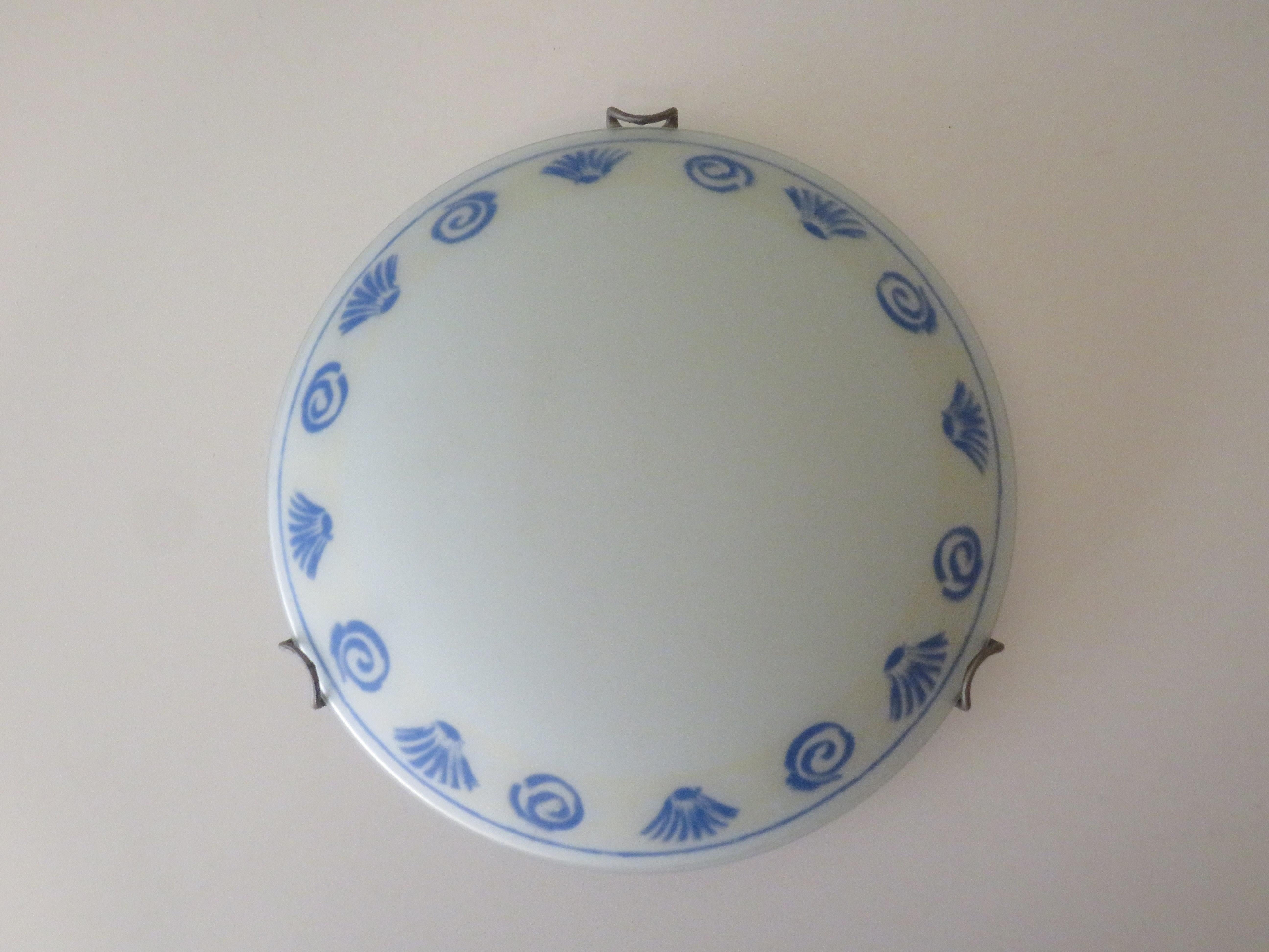 Coastal Grandmother Style Ceiling Lamp by Massive, 19701980 For Sale