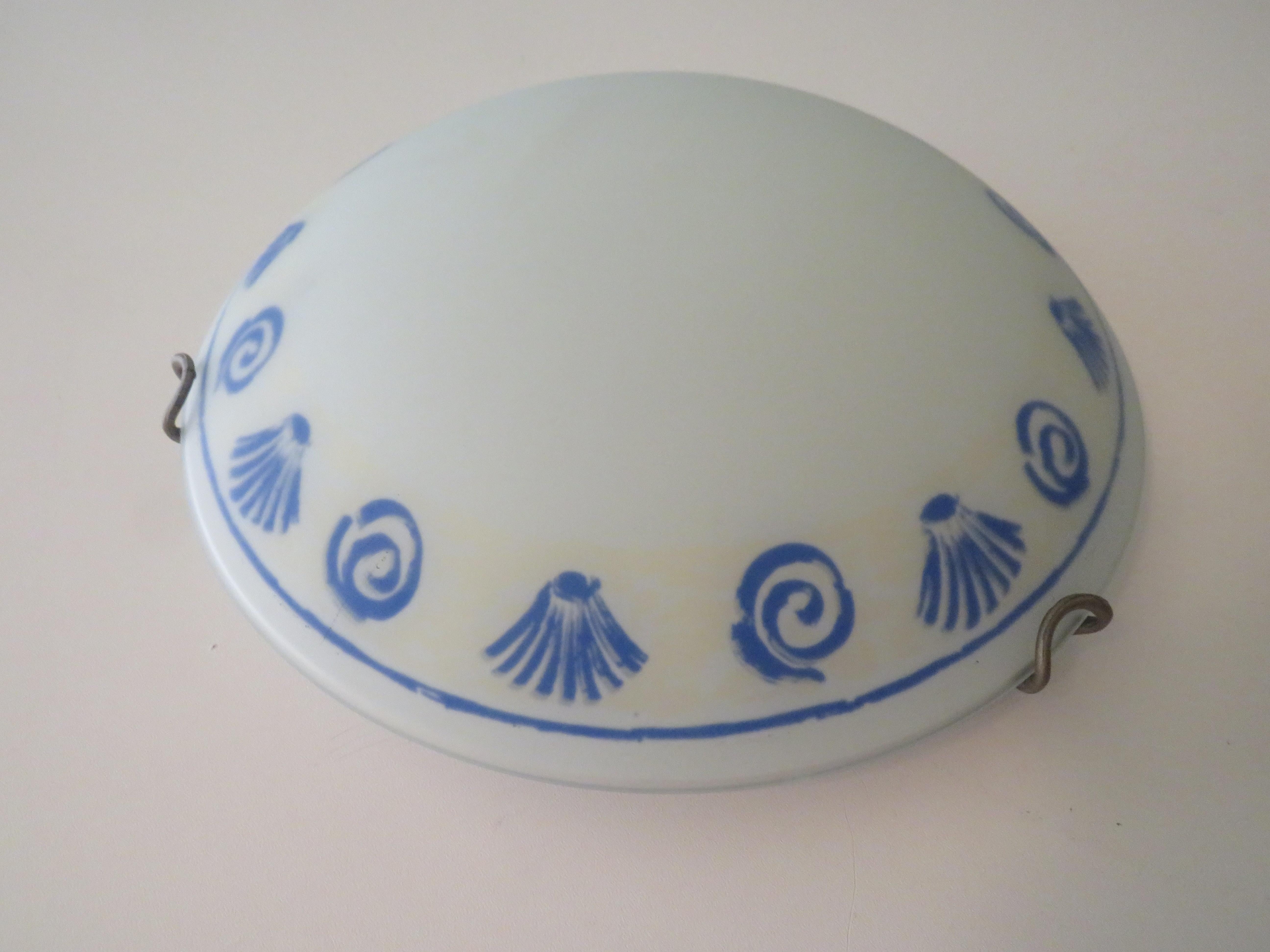 Coastal Grandmother Style Ceiling Lamp by Massive, 19701980 For Sale