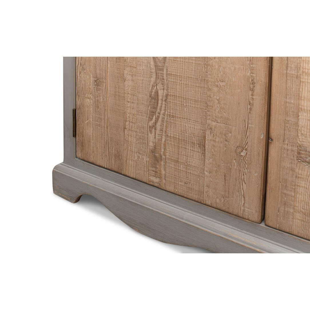 Wood Coastal Haven Painted Sideboard