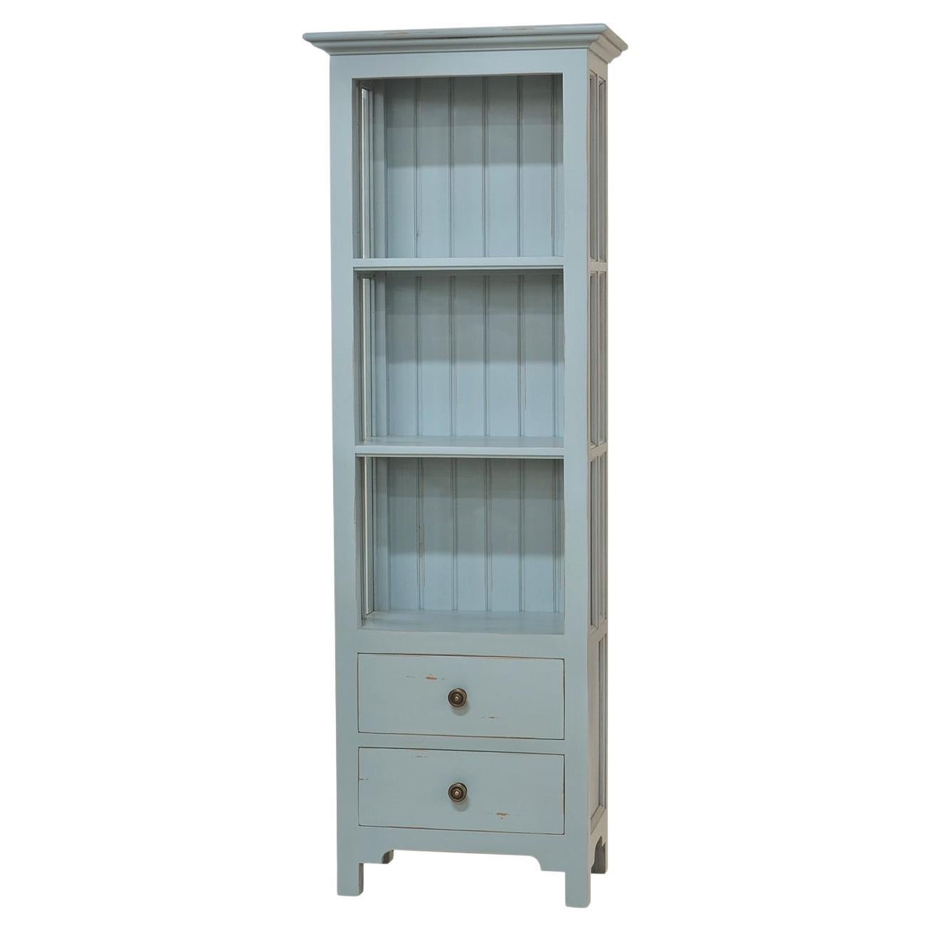 Coastal Painted Bookcase