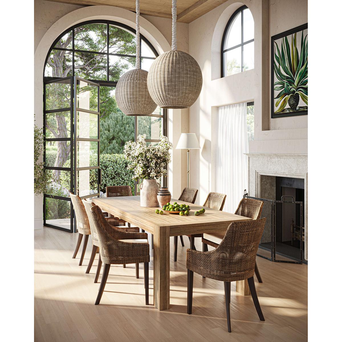 Rattan-Esszimmerstuhl für die Küste im Angebot 2