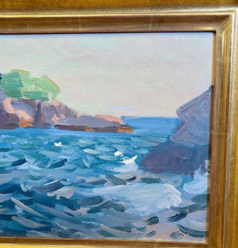 Other Coastal Seascape by Charles Hopkinson, circa 1920 - Manchester, Mass For Sale
