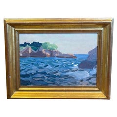Coastal Seascape by Charles Hopkinson, circa 1920 - Manchester, Mass