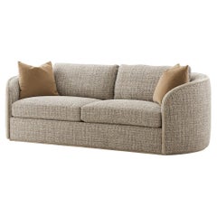 Coastal Sofa in Textured Chenille