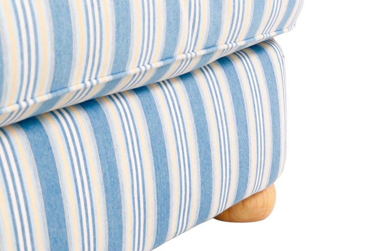 Coastal Striped Lounge Chair by Bauhaus at 1stDibs