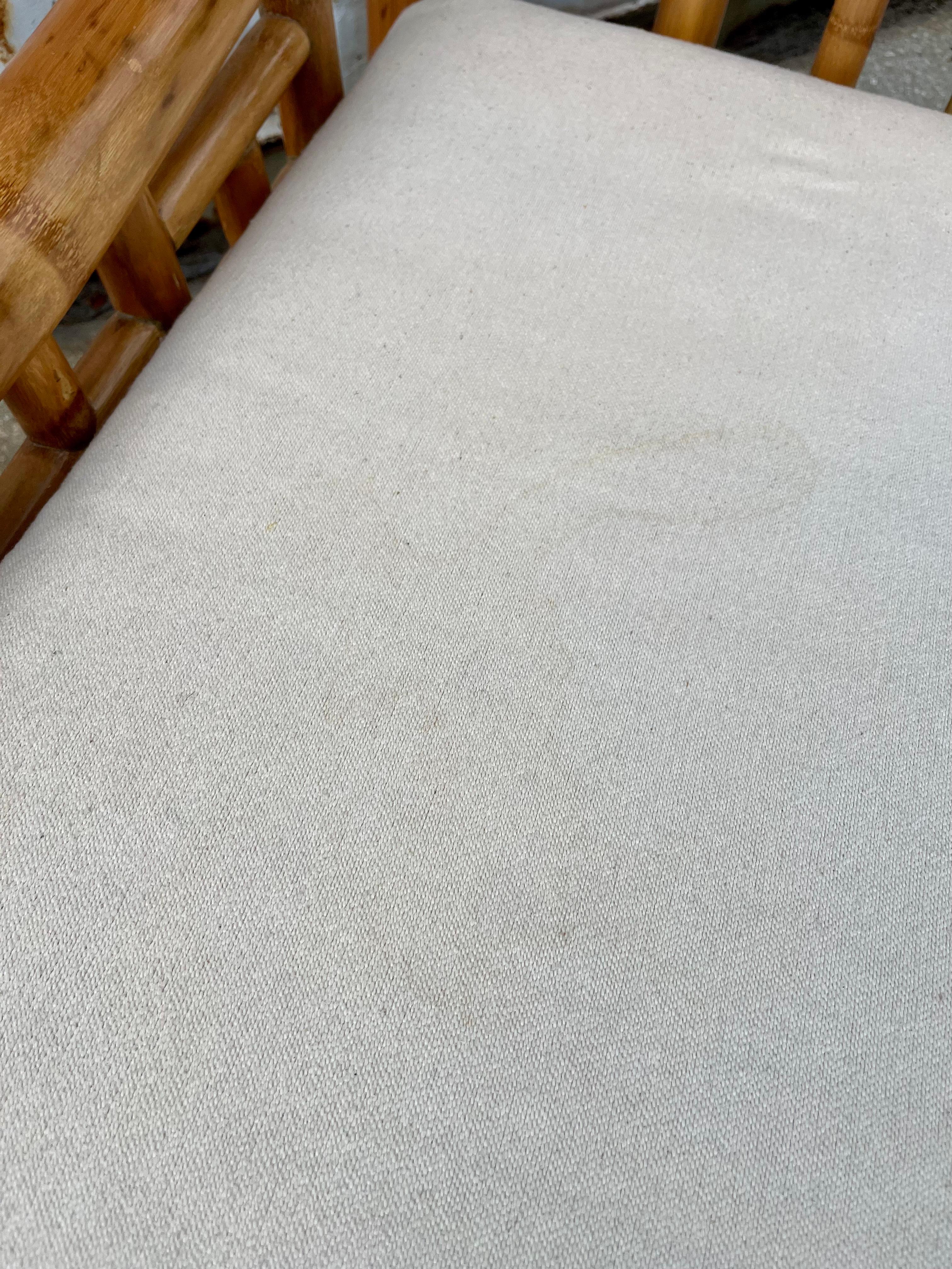 Chaise longue en bambou de style côtier dans le style d'Antonio Budji Layug. Circa 1980 en vente 12