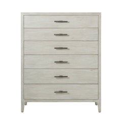 Coastal Style Painted Tall Chest