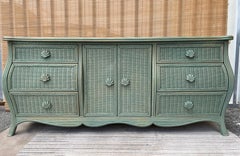 Commode en roseau et osier de style côtier de Whitecraft Furniture