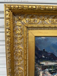 Vista costera de Italia Óleo sobre lienzo