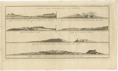 Coastal Views from Captain Cook's Travels, with the Coastline of Hawaii, 1803