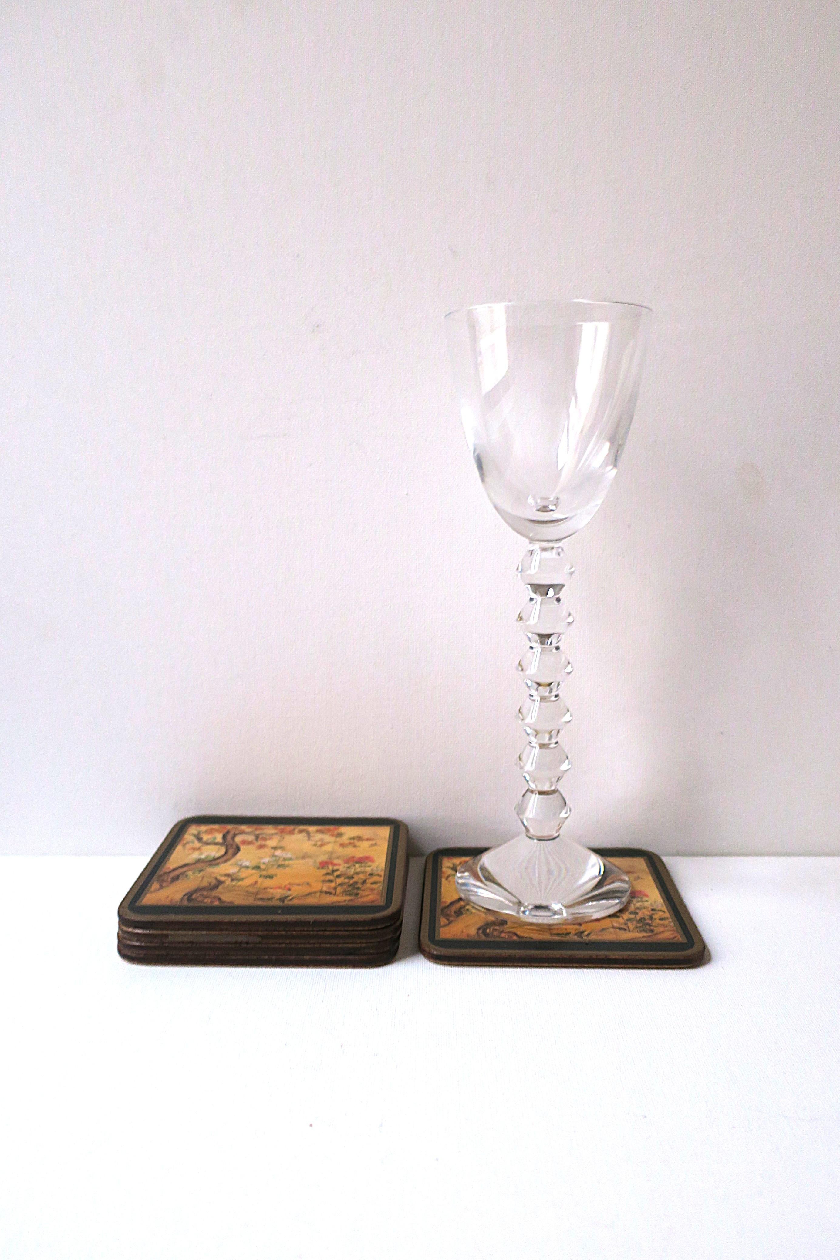 20th Century Coasters with Chinoiserie Design For Sale