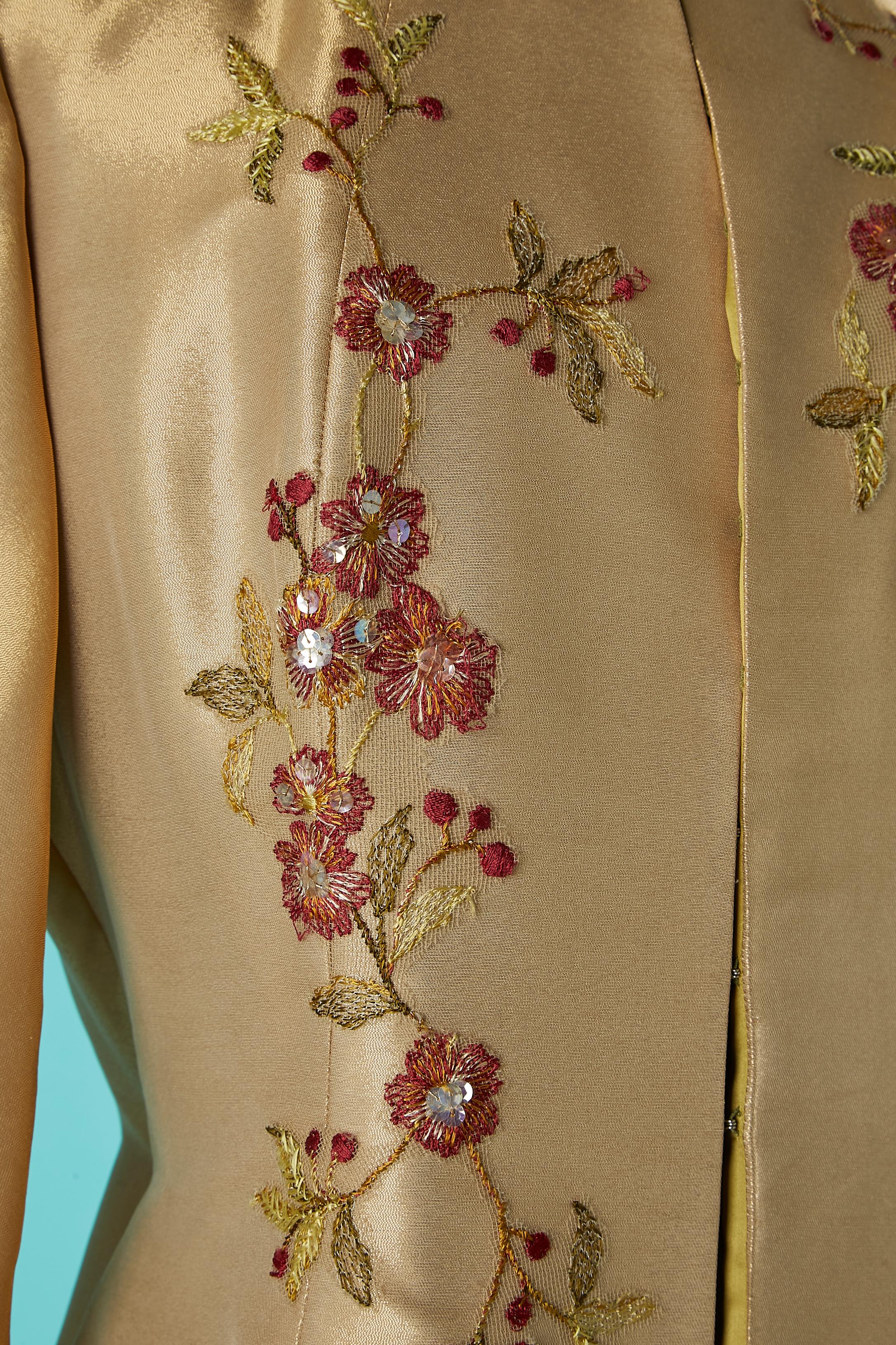 coat and dress ensemble with embroideries Christian Lacroix Mariée  For Sale 1