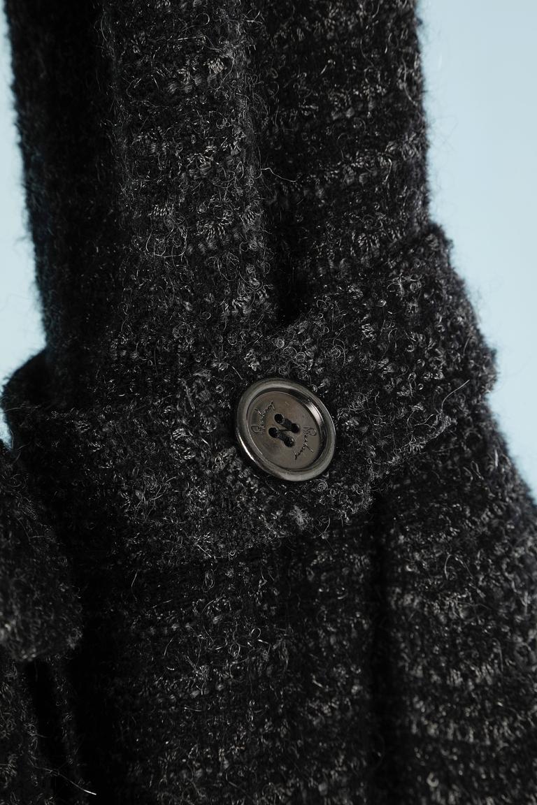 Ensemble manteau et jupe en tweed mélangé brillant  fils Burberry  Pour femmes en vente