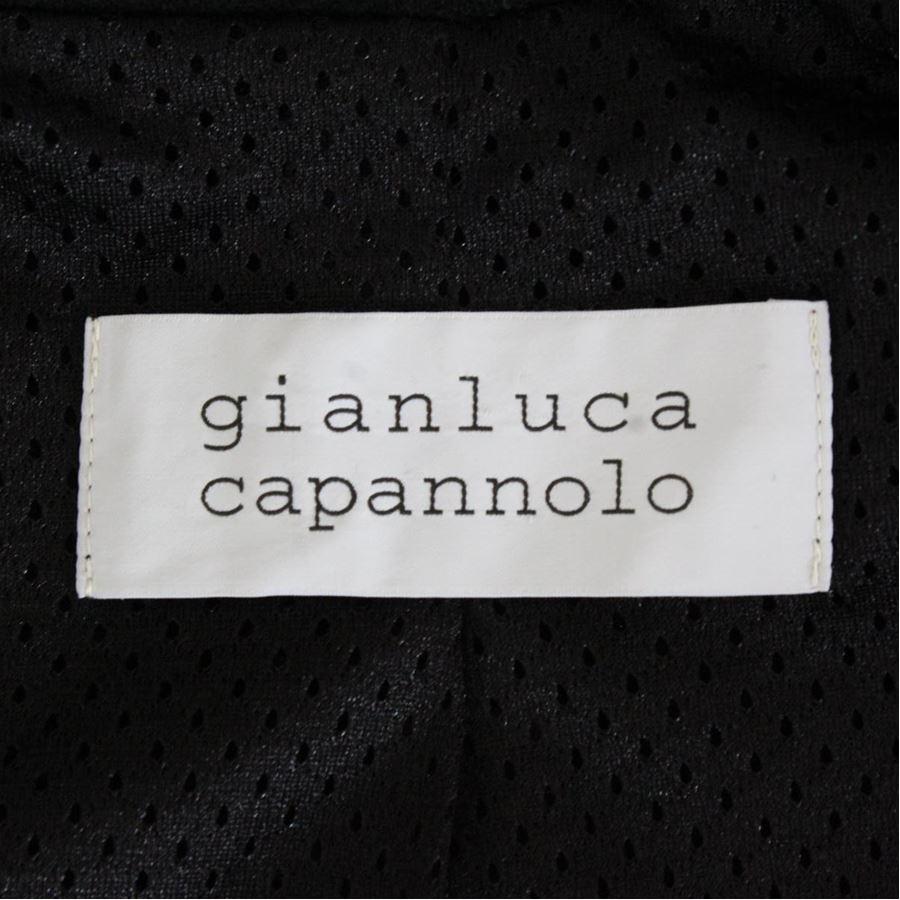 Nero Cappotto Gianluca Capannolo taglia 42 in vendita