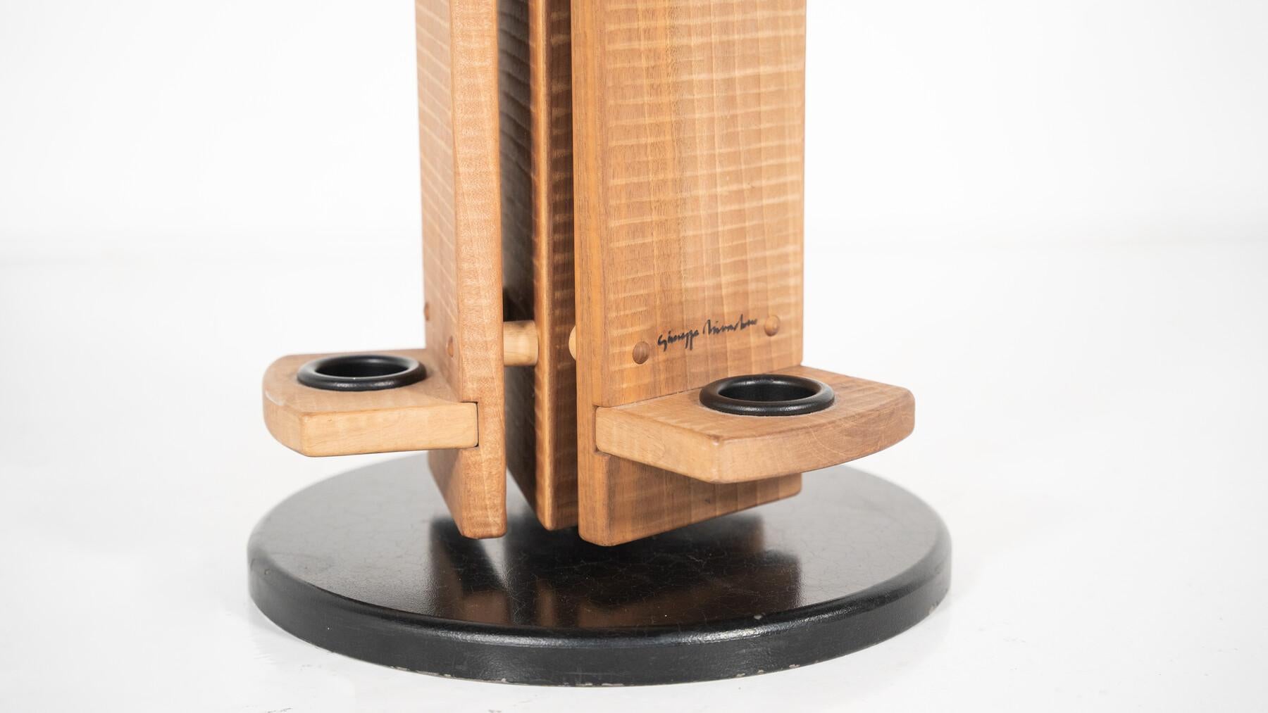 Coat Hanger By Guiseppe Rivadossi, Walnut For Sale 5