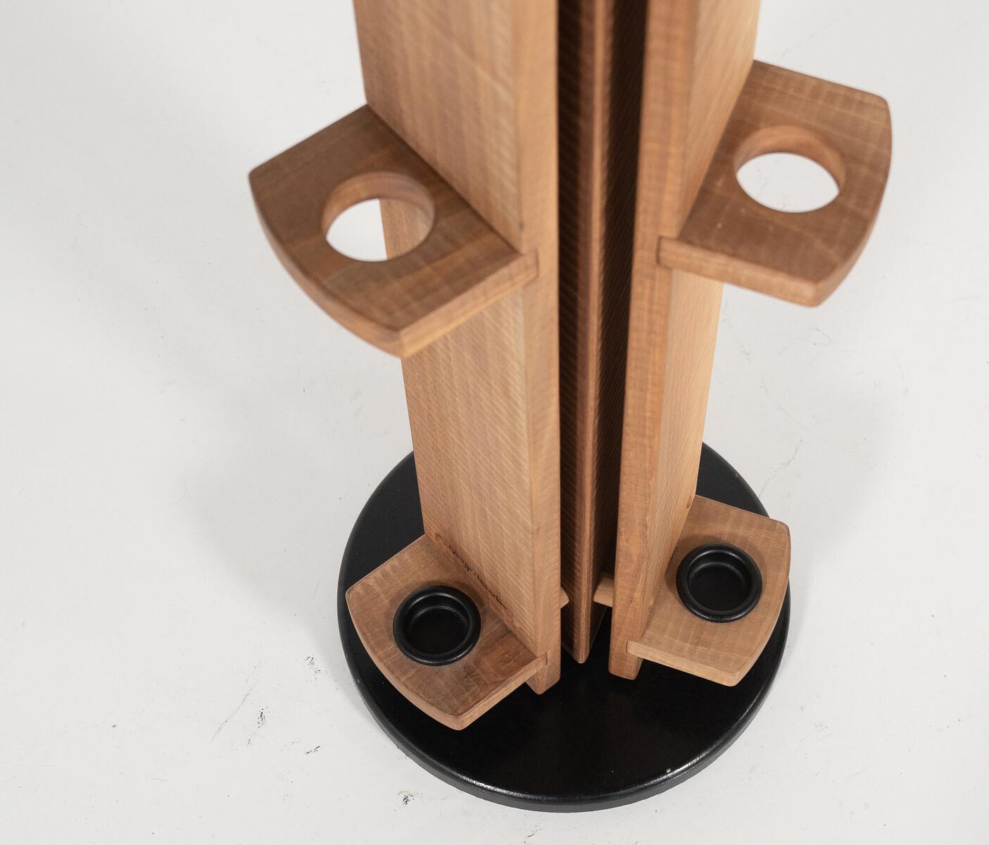 Coat Hanger By Guiseppe Rivadossi, Walnut For Sale 8