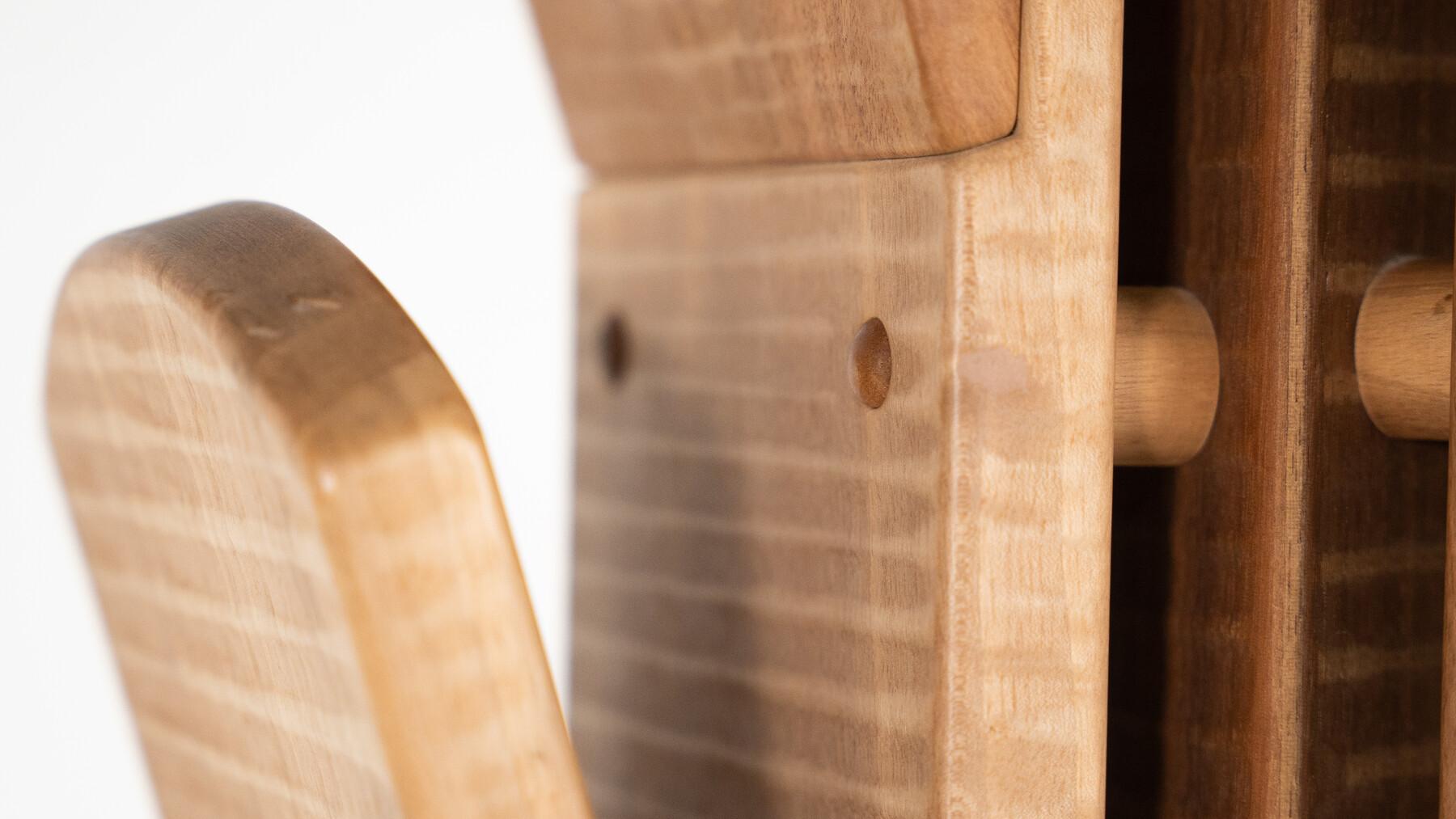 Coat Hanger By Guiseppe Rivadossi, Walnut For Sale 9