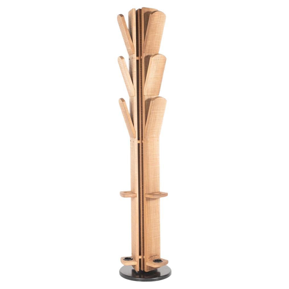 Coat Hanger By Guiseppe Rivadossi, Walnut For Sale