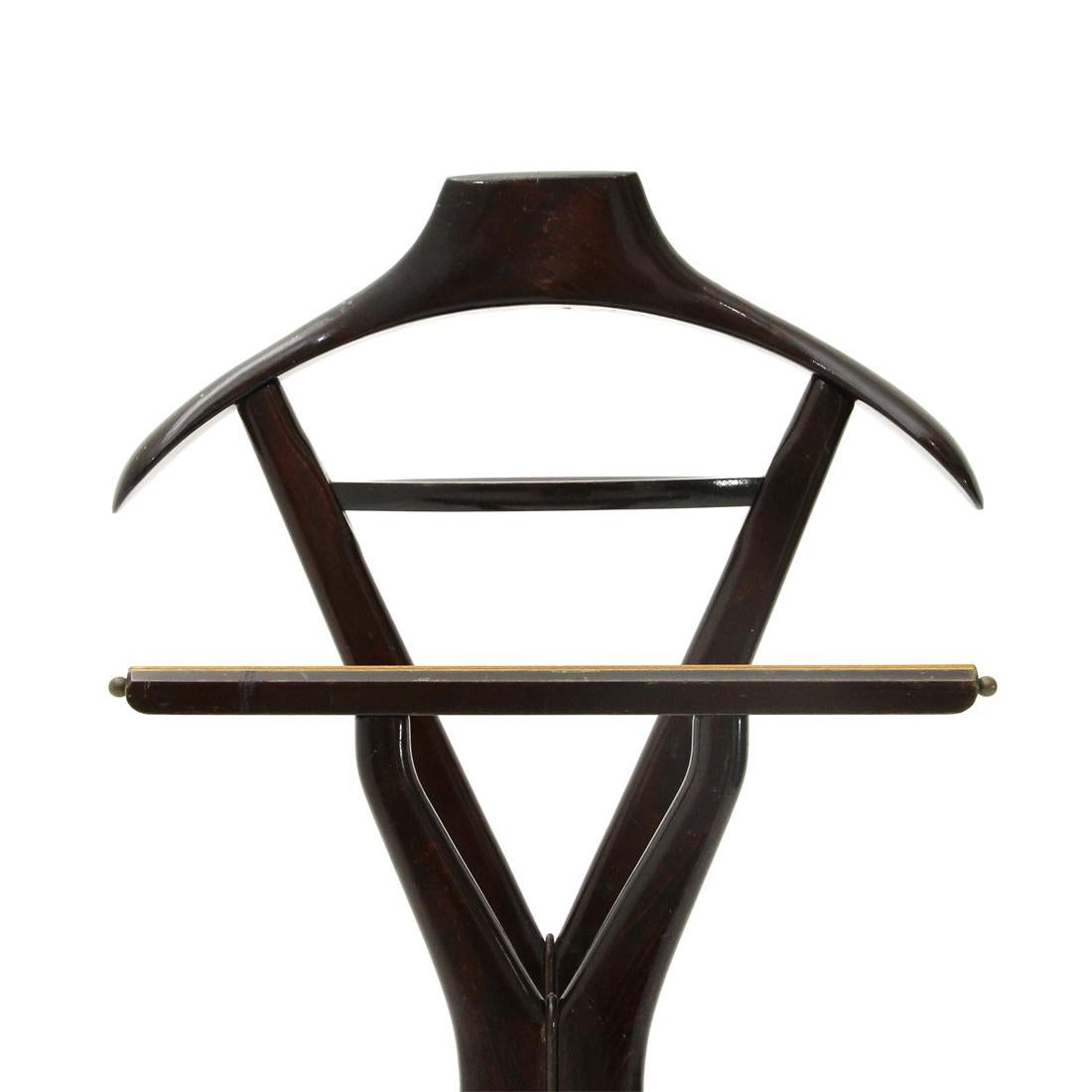 Coat Hanger in Lacquered Wood by Ico Parisi for Reguitti, 1950s 1