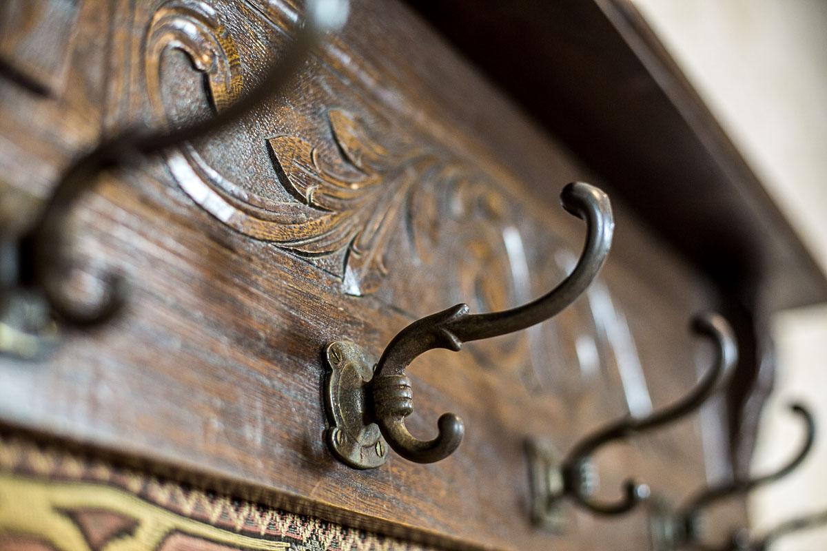 Coat Hanger with a Tapestry, circa the Turn of the 19th and 20th Centuries 3