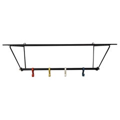 Coat Rack Attributed to Mathieu Matégot for Artimeta, Dutch Minimal, 1950s