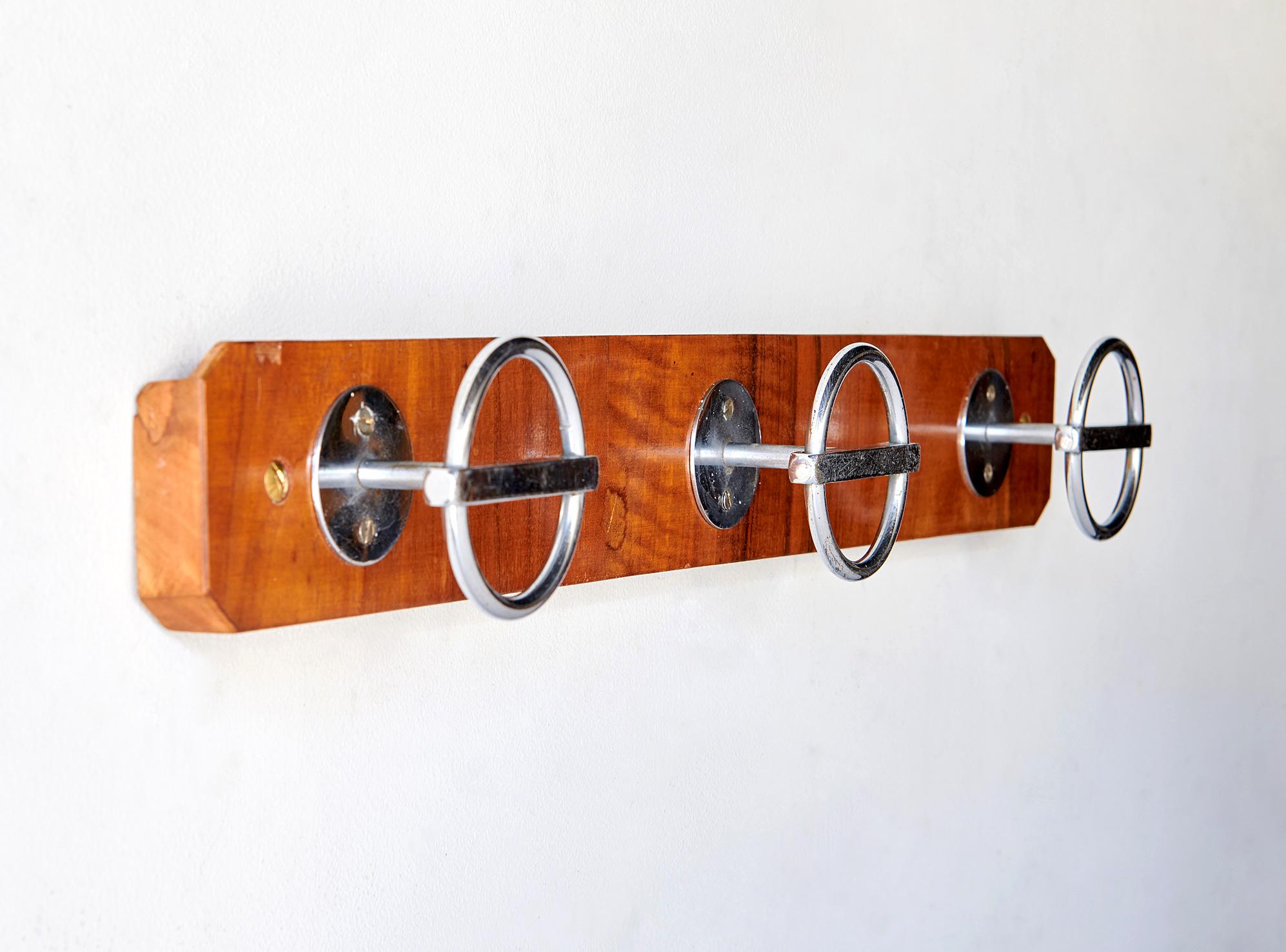 French 1960s Coat Rack For Sale 3