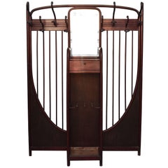 Antique Coat Rack by Michael Thonet 8 Coat Hooks, circa 1900