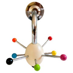 Garderobenständer im Osvaldo Borsani-Stil aus der Mitte des Jahrhunderts für Tecno, Italien, 1980er Jahre