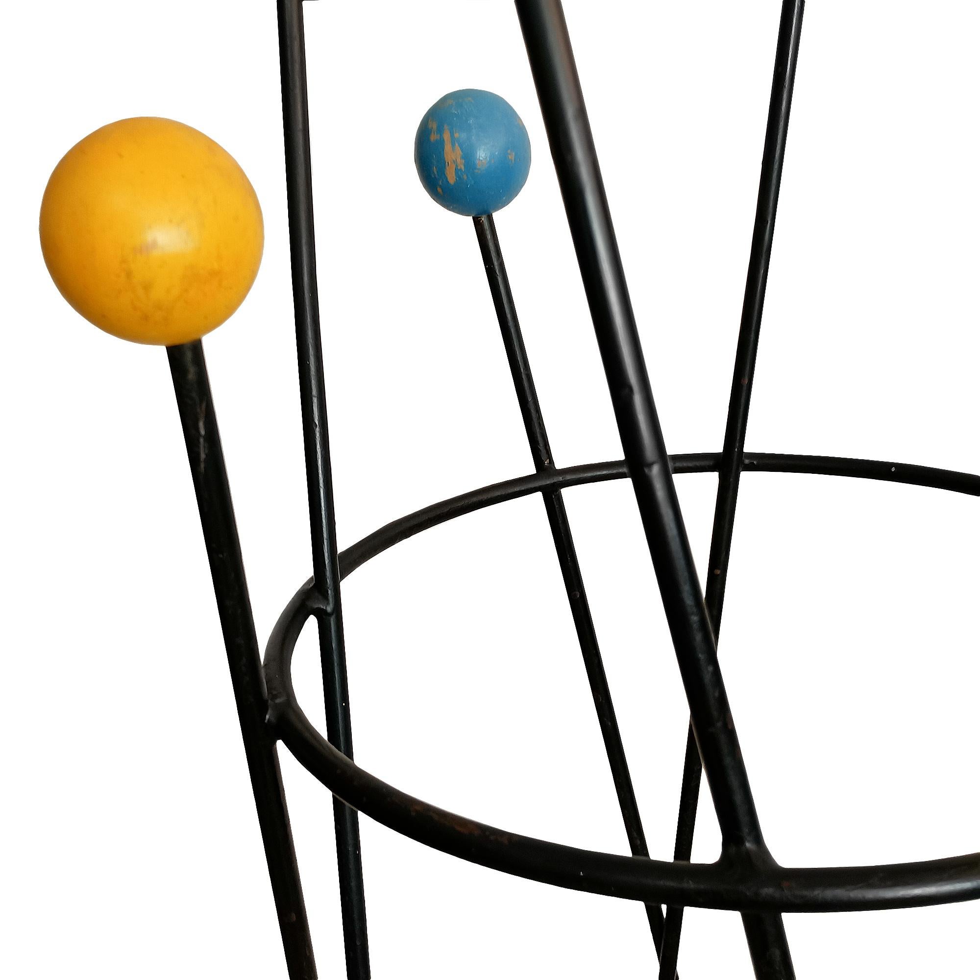French Coat rack by Roger Feraud – 1950 For Sale