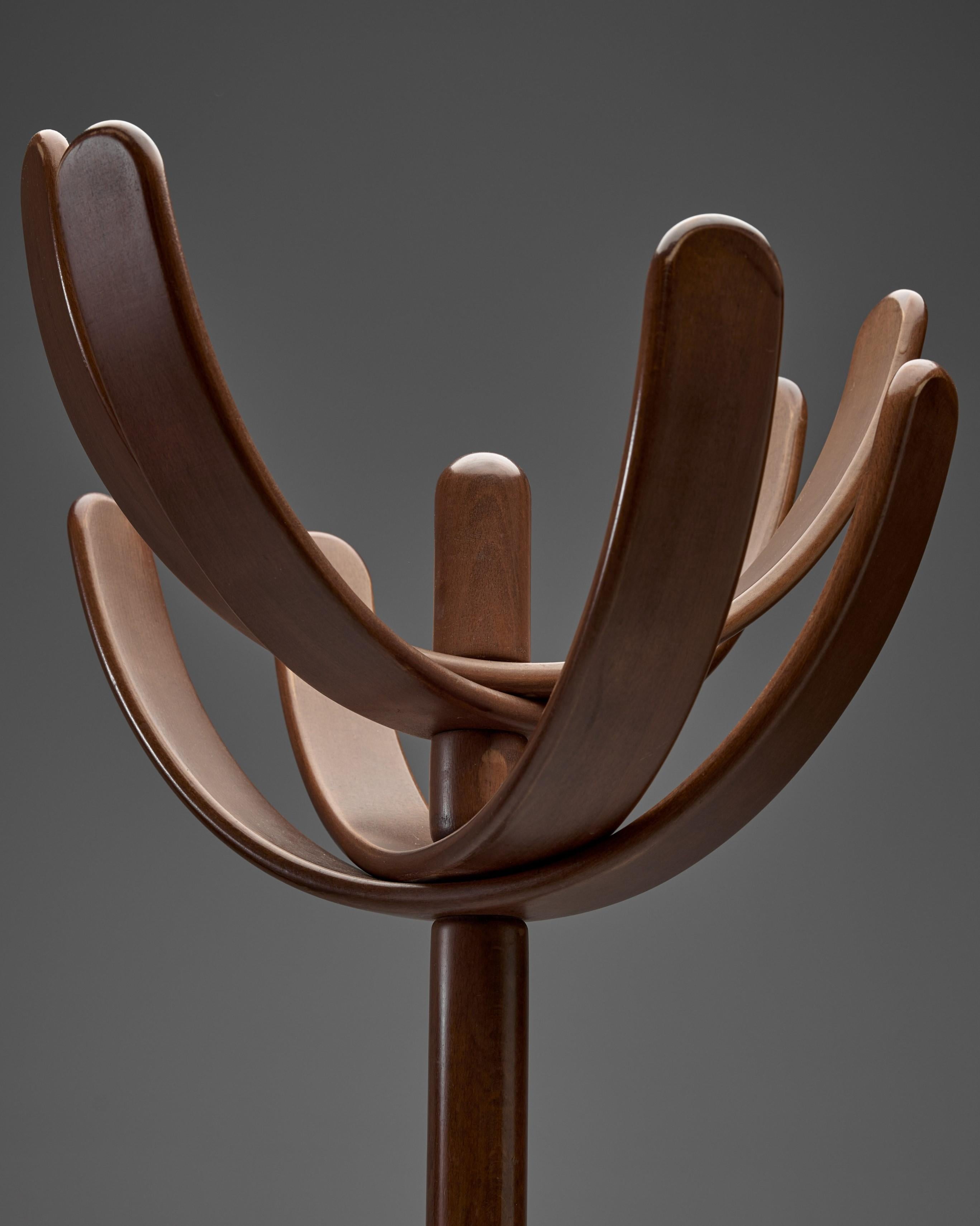 Coat Rack Cactus Attributed to Mauro Pasquinelli for Pallavisini Editions, Italy In Good Condition In ŁÓDŹ, PL