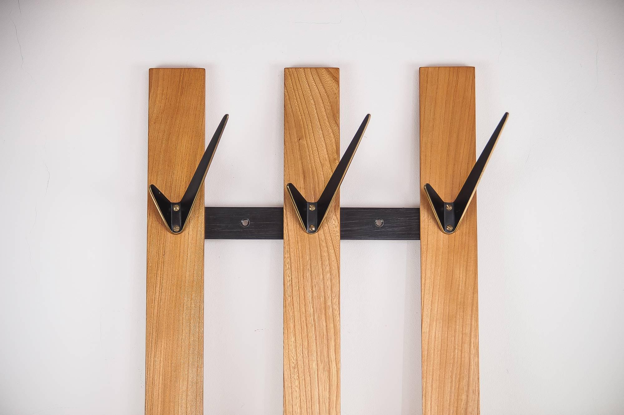 Coat rack cherrywood with hooks by Hertha Baller, circa 1950s

Excellent original condition.