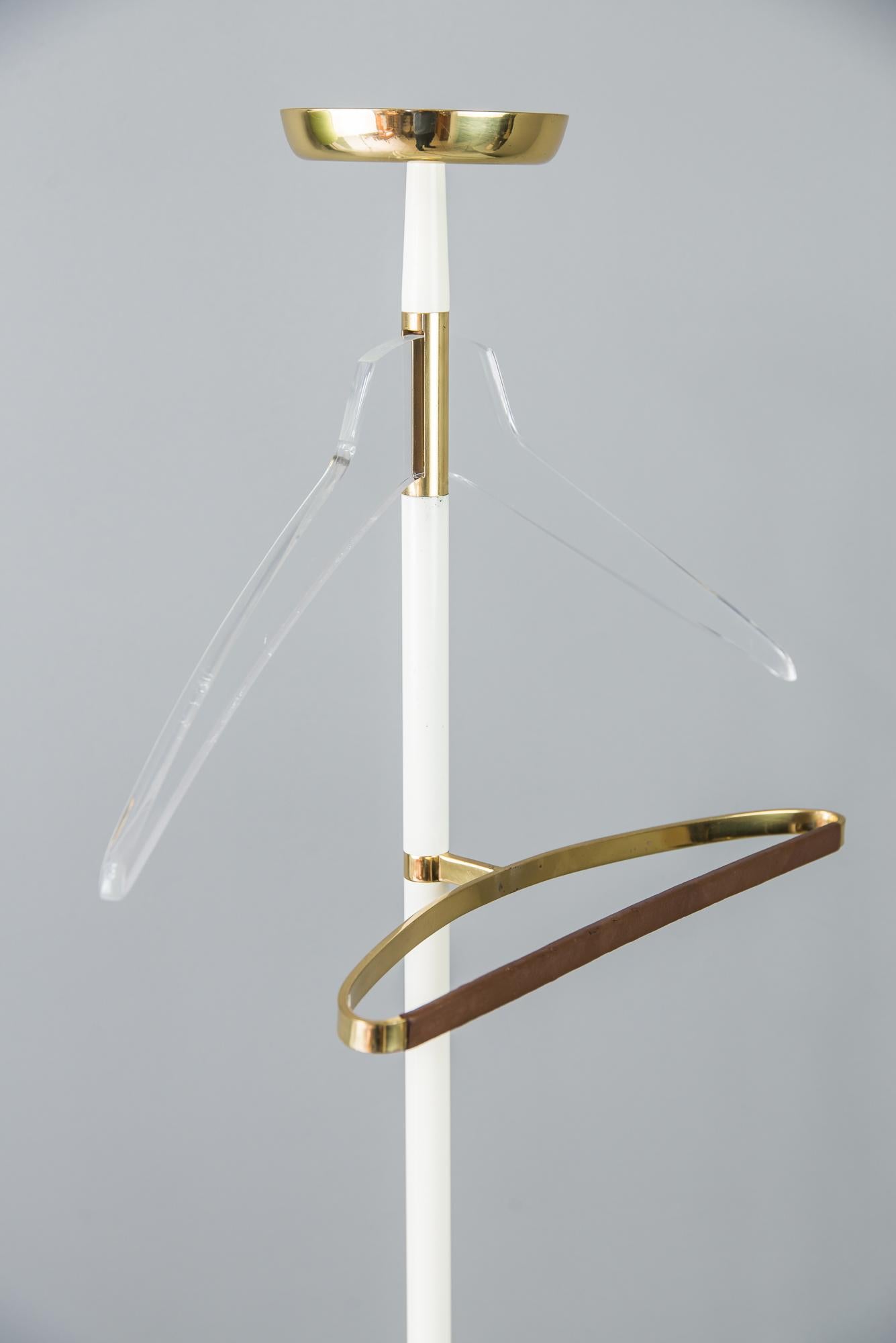 Coat Rack Executed in the 1950s by Vereinigte Werkstätten München Germany For Sale 2