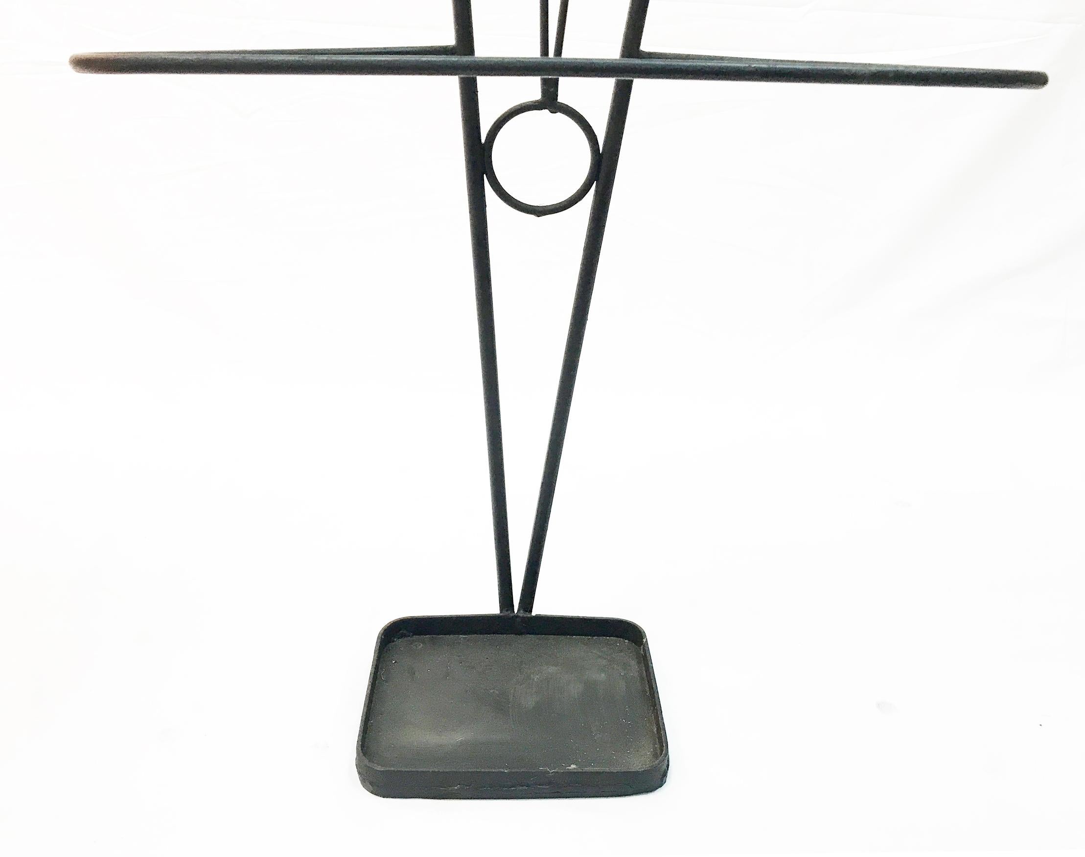 Coat Rack in the Style of Roger Feraud Furniture, 1960s For Sale 5