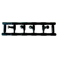 Coat Rack Wood  4 Folding Hooks, France or Spain