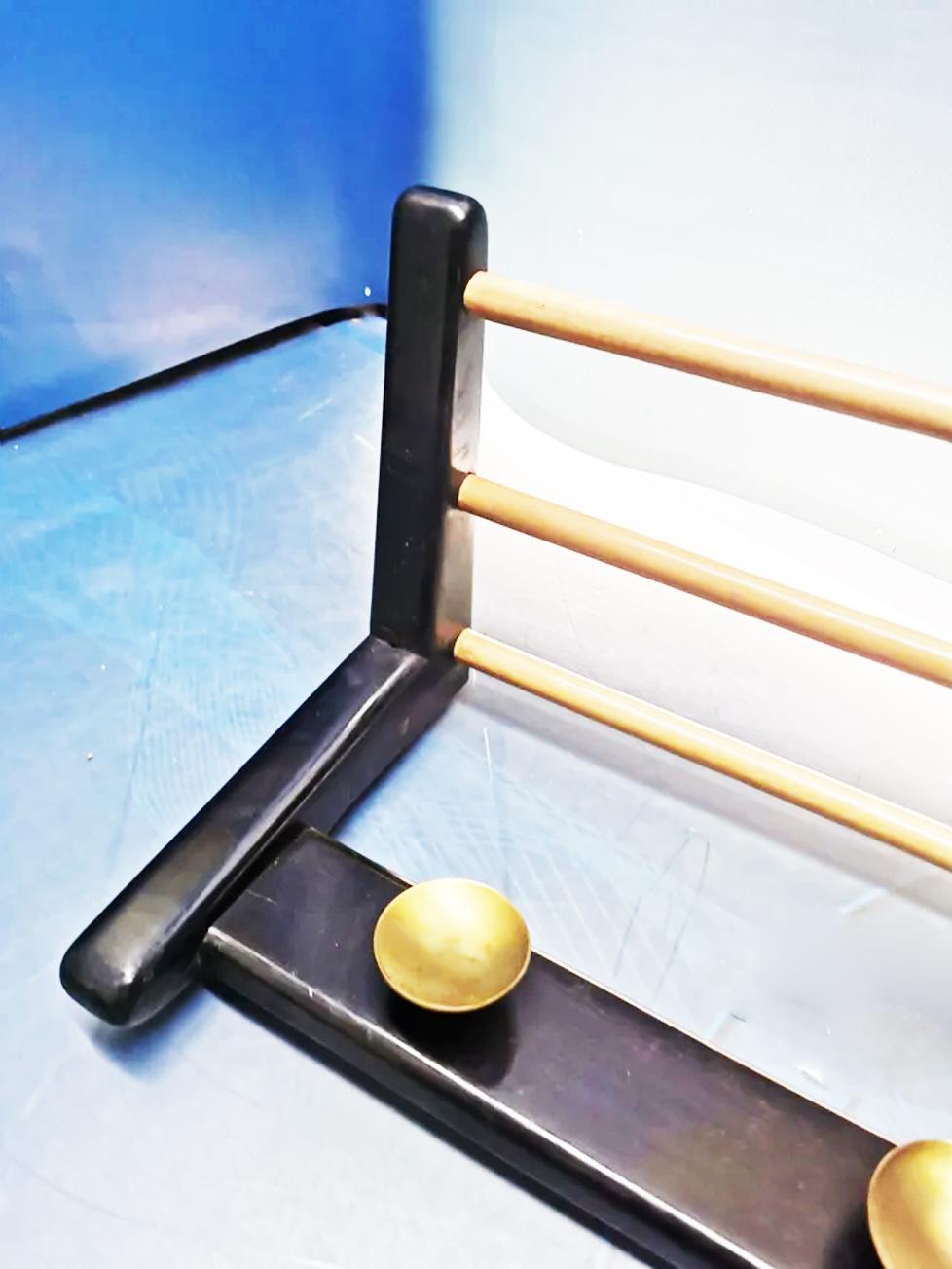 Coat Rack Midcentury Elegant  Hat Racks and Stands, Design Italian 50s In Excellent Condition For Sale In Mombuey, Zamora