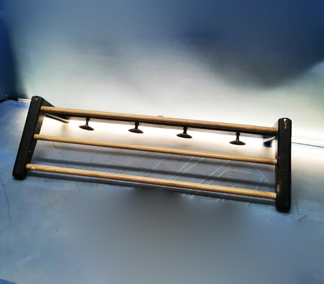Coat Rack Midcentury Elegant  Hat Racks and Stands, Design Italian 50s For Sale 2