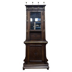Appendiabiti - Armadio in stile Napoleone III in legno e ottone
