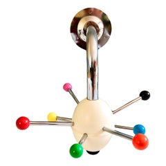 Coat Rack Osvaldo Borsani Style Mid-Century Design for Tecno, Italy, 1980s