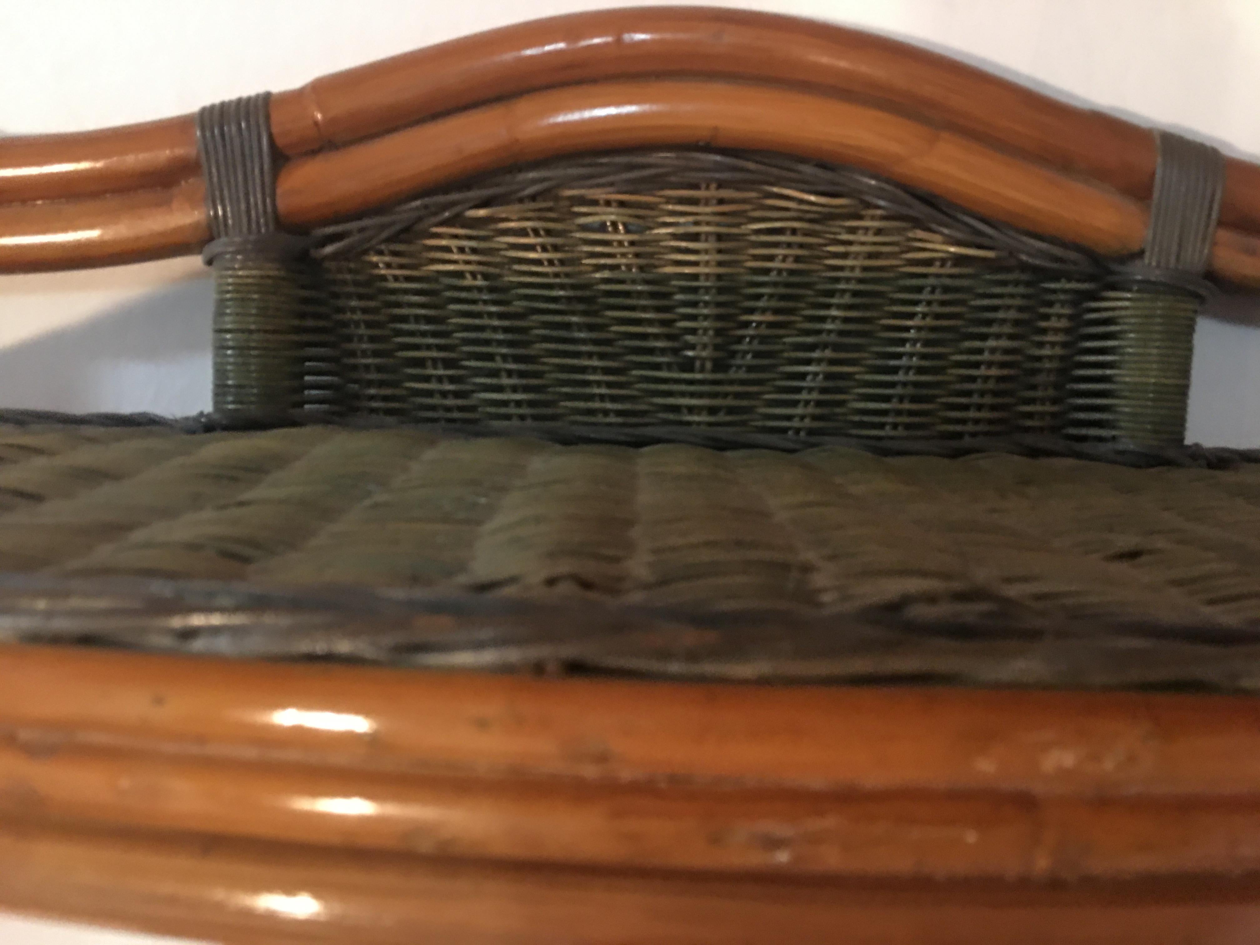 20th Century Coat Rack, Rattan, French, XXth For Sale
