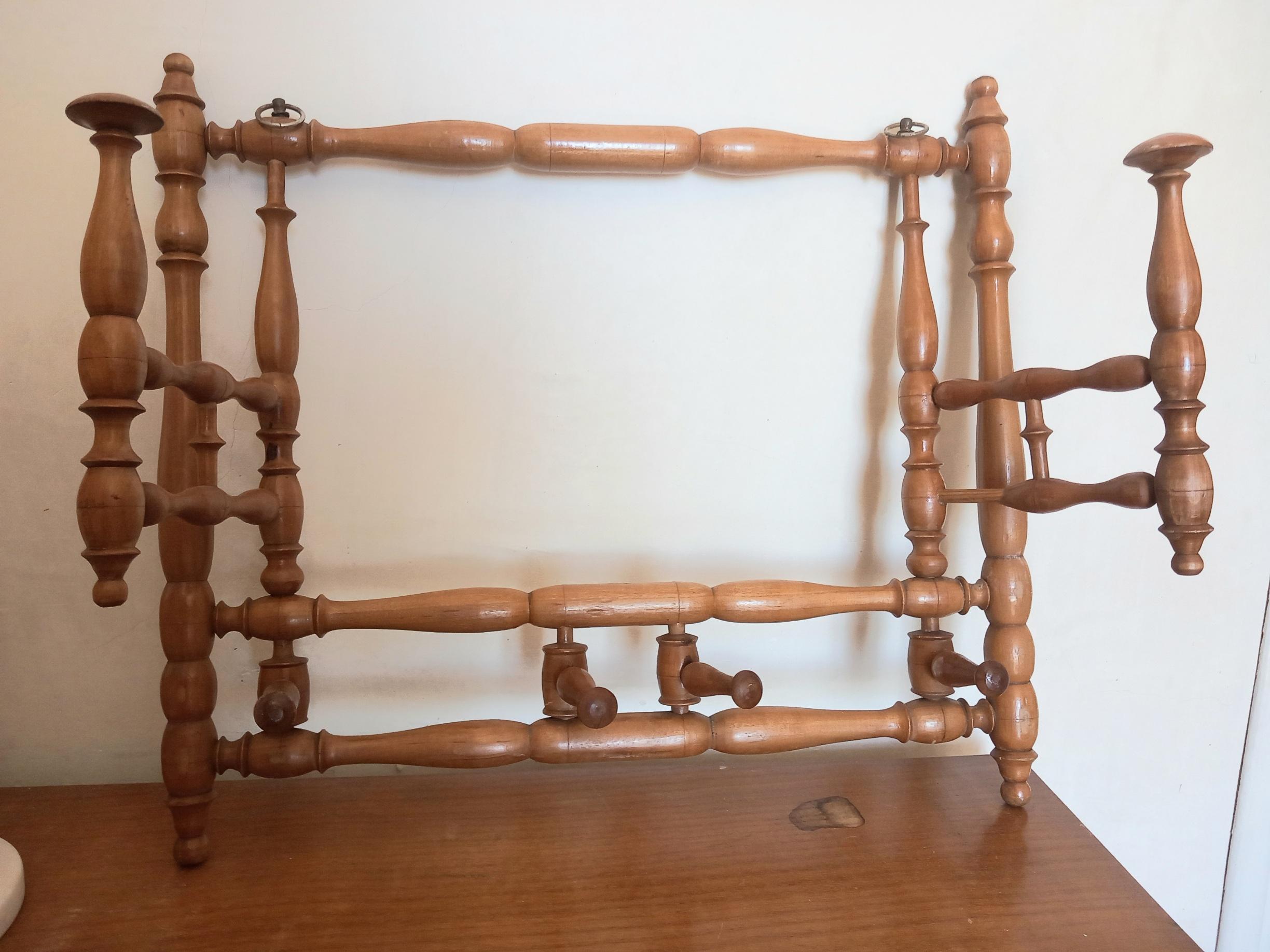 Coat Rack Wall Coat and Hat Racks and Stands Foldable 6 Hangers 19th Century For Sale 8