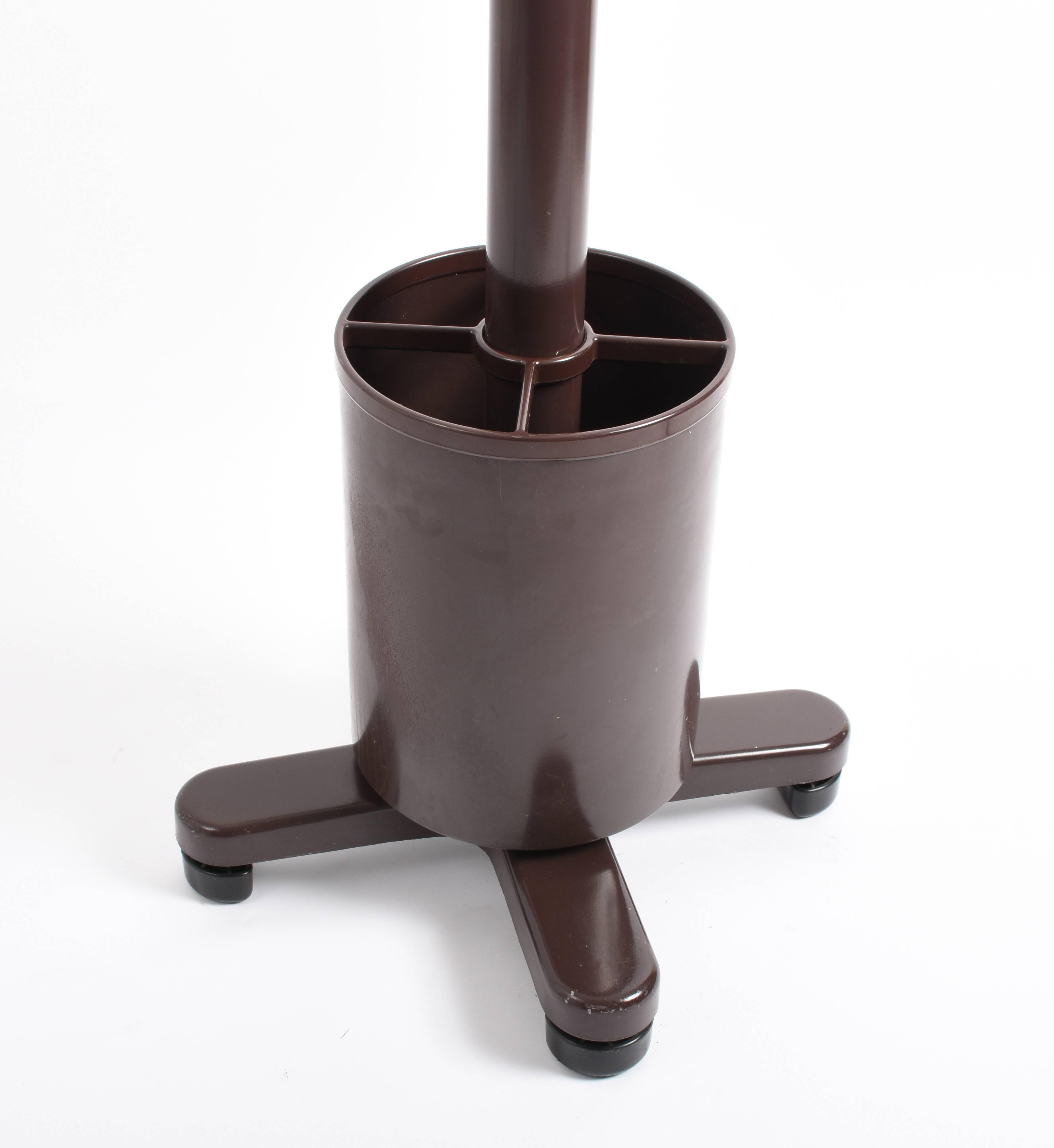 20th Century Coat Rack with Umbrella Stand by Ettore Sottsass for Olivetti, 1970s, Italy