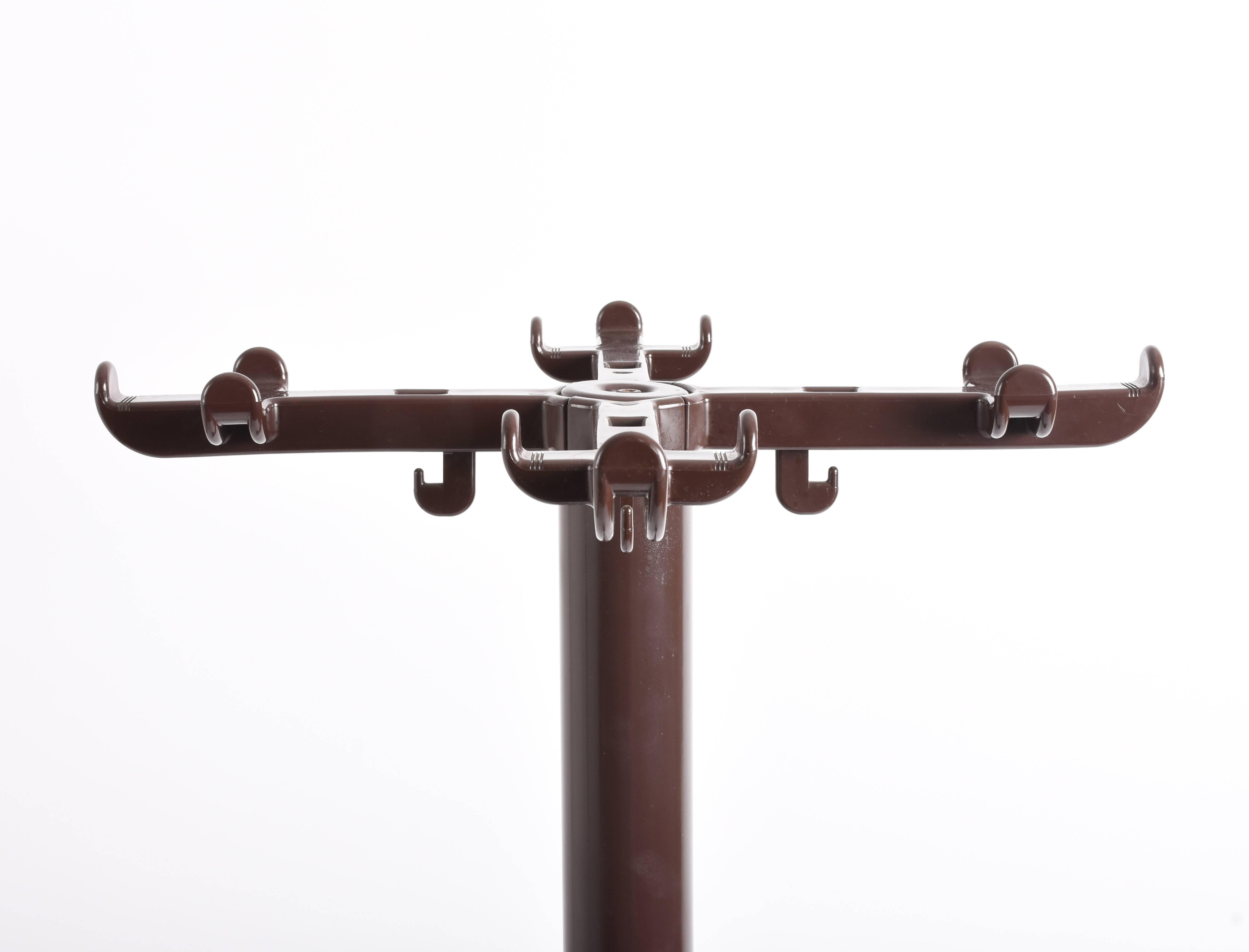 Coat Rack with Umbrella Stand by Ettore Sottsass for Olivetti, 1970s, Italy 2