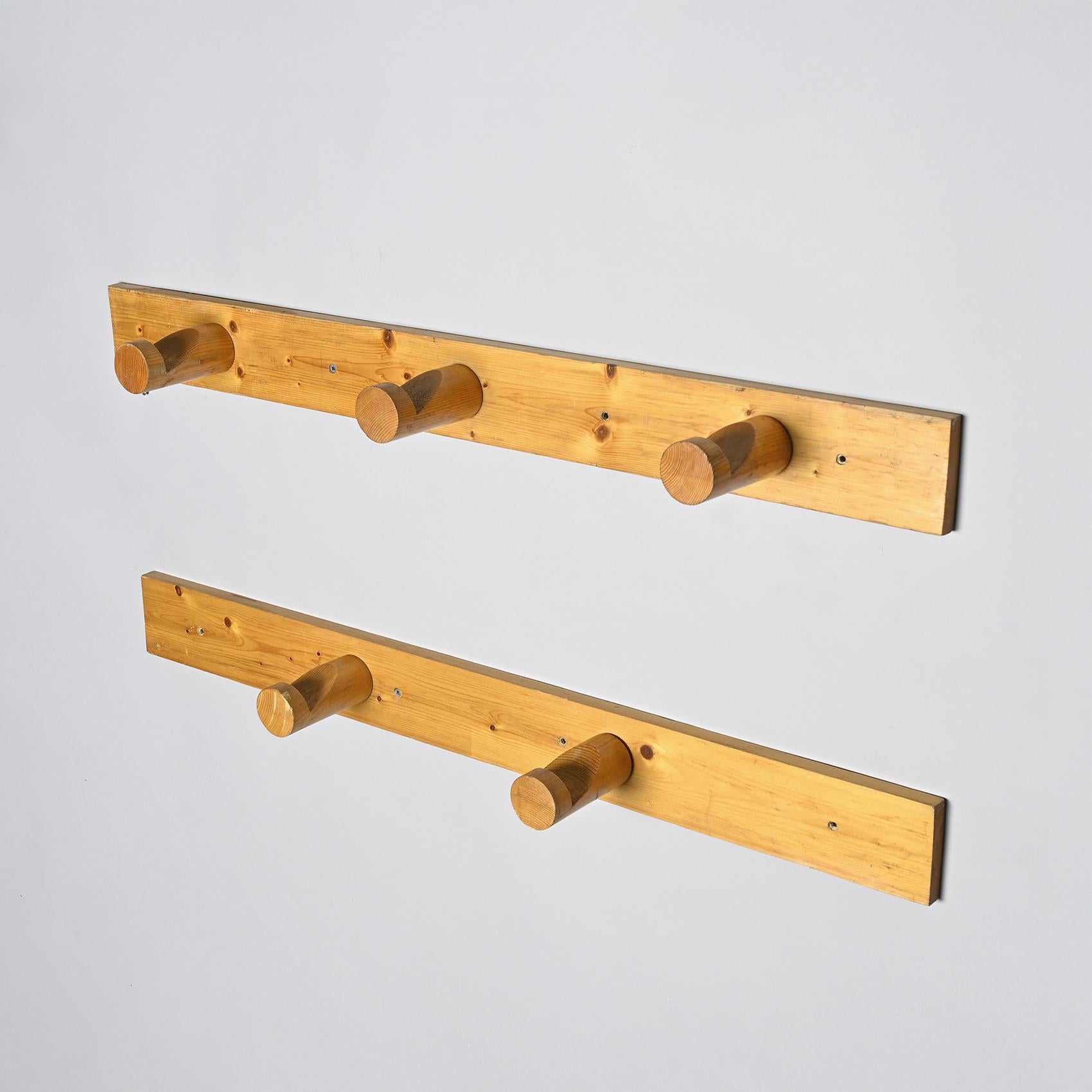 Coat racks by Charlotte Perriand, Les Arcs circa 1975 For Sale 1