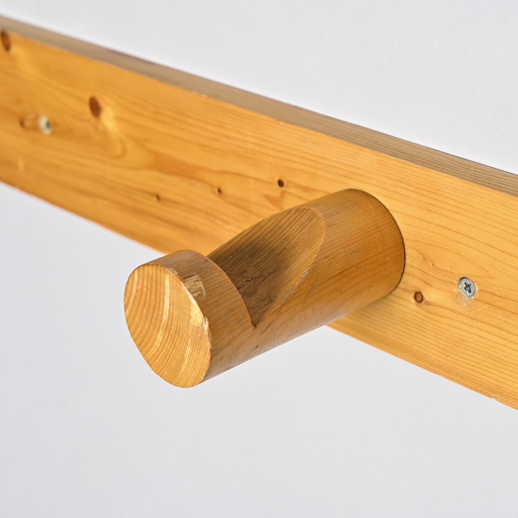 Coat racks by Charlotte Perriand, Les Arcs circa 1975 For Sale 2